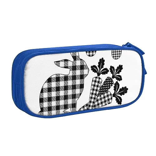 FROON Tasche für Schule, Bürobedarf, Frohe Ostern, großes Fassungsvermögen, Federmäppchen für Studenten, Schreibwaren-Tasche, Schreibtisch-Organizer mit glattem Reißverschluss, tragbarer Bleistift, von FROON