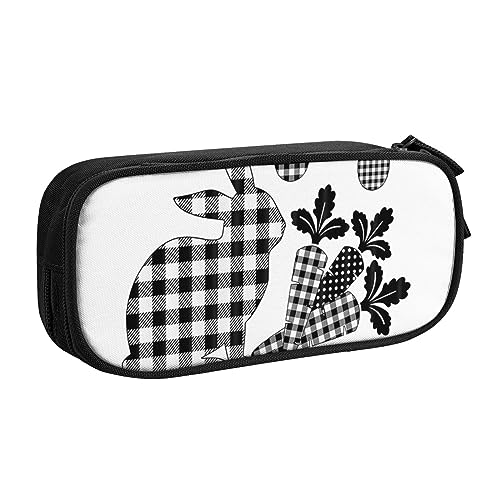 FROON Tasche für Schule, Bürobedarf, Frohe Ostern, großes Fassungsvermögen, Federmäppchen für Studenten, Schreibwaren-Tasche, Schreibtisch-Organizer mit glattem Reißverschluss, tragbarer Bleistift, von FROON