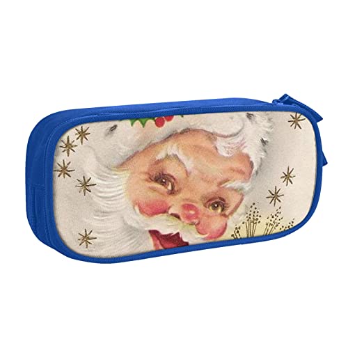 FROON Tasche für Schule, Bürobedarf, Frohe Weihnachten, großes Fassungsvermögen, Federmäppchen für Studenten, Schreibwaren-Tasche, Schreibtisch-Organizer mit glattem Reißverschluss, tragbarer von FROON