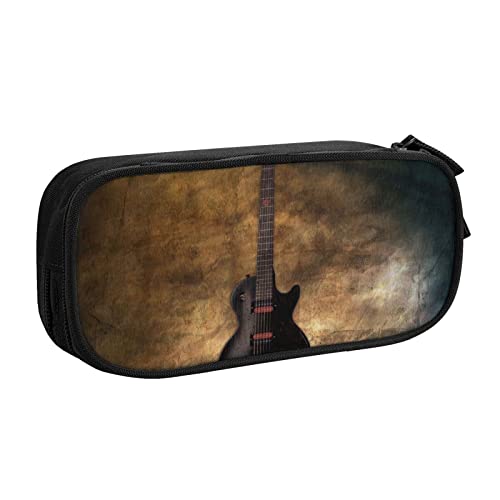 FROON Tasche für Schule, Bürobedarf, Musikgitarre, großes Fassungsvermögen, Federmäppchen für Studenten, Schreibwaren-Tasche, Stiftebox, Schreibtisch-Organizer mit glattem Reißverschluss, tragbarer von FROON