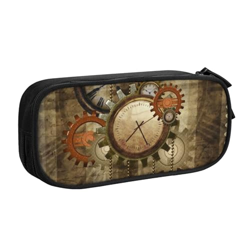 FROON Tasche für Schule, Bürobedarf, Uhren und Zahnräder, großes Fassungsvermögen, großes Fassungsvermögen, Federmäppchen für Studenten, Schreibwaren-Tasche, Stiftebox, Schreibtisch-Organizer mit von FROON