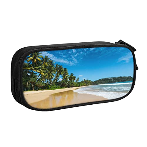 FROON Tasche für Schule, Bürobedarf, Wellenmotiv, großes Fassungsvermögen, Federmäppchen für Studenten, Schreibwaren-Tasche, Schreibtisch-Organizer mit glattem Reißverschluss, tragbarer Bleistift, von FROON