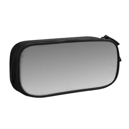 FROON Tasche für Schule, Bürobedarf, weiß bis schwarz, großes Fassungsvermögen, Federmäppchen für Studenten, Schreibwaren-Tasche, Stiftebox, Schreibtisch-Organizer mit glattem Reißverschluss, von FROON