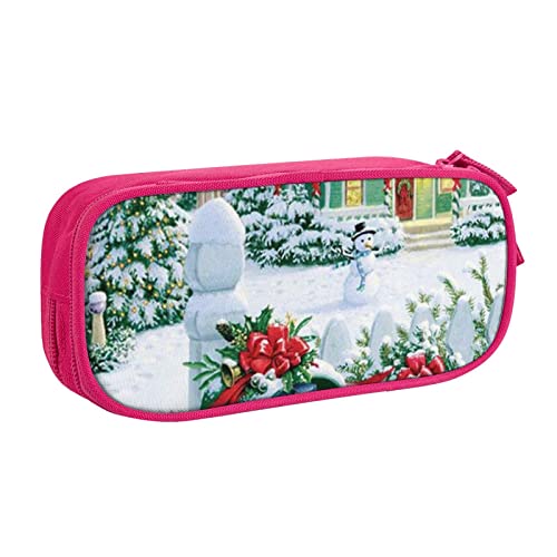 Tasche für Schule, Bürobedarf, Weihnachtsbriefkasten und Geschenke, großes Fassungsvermögen, Federmäppchen für Studenten, Schreibwaren-Tasche, Stiftebox, Schreibtisch-Organizer mit glattem von FROON