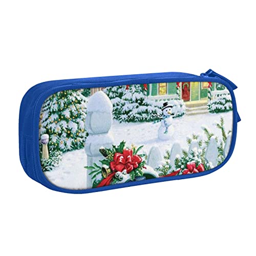 Tasche für Schule, Bürobedarf, Weihnachtsbriefkasten und Geschenke, großes Fassungsvermögen, Federmäppchen für Studenten, Schreibwaren-Tasche, Stiftebox, Schreibtisch-Organizer mit glattem von FROON