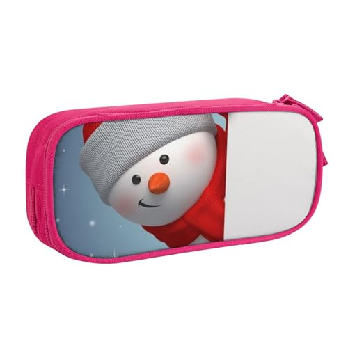 Tasche für Schule, Bürobedarf, lustiges Weihnachts-Federmäppchen, großes Fassungsvermögen, Federmäppchen für Studenten, Schreibwaren-Tasche, Schreibtisch-Organizer mit glattem Reißverschluss, von FROON