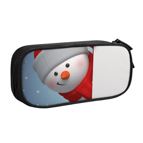 Tasche für Schule, Bürobedarf, lustiges Weihnachts-Federmäppchen, großes Fassungsvermögen, Federmäppchen für Studenten, Schreibwaren-Tasche, Schreibtisch-Organizer mit glattem Reißverschluss, von FROON