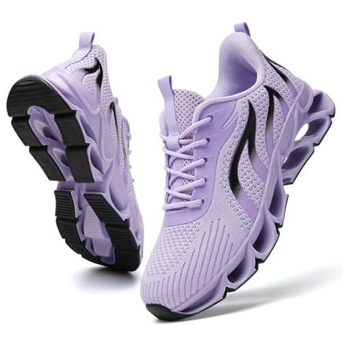 FRSHANIAH Damen-Sportschuhe, Laufschuhe, rutschfest, modische Sneaker, Helles Violett, 42 EU FRSHANIAH Damen-Sportschuhe, Laufschuhe, rutschfest, modische Sneaker, Helles Violett, 42 EU von FRSHANIAH