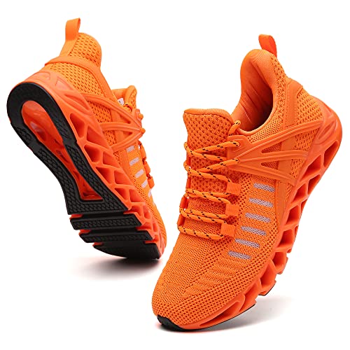 FRSHANIAH Damen-Sportschuhe, Laufschuhe, rutschfest, modische Sneaker, Orange 02, 42 EU FRSHANIAH Damen-Sportschuhe, Laufschuhe, rutschfest, modische Sneaker, Orange 02, 42 EU von FRSHANIAH