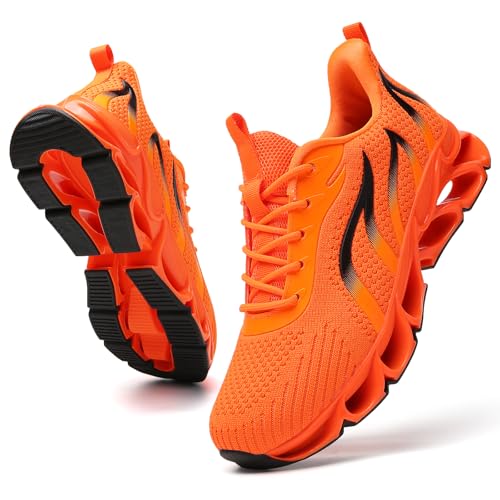 FRSHANIAH Damen-Sportschuhe, Laufschuhe, rutschfest, modische Sneaker, hellorange, 37 EU FRSHANIAH Damen-Sportschuhe, Laufschuhe, rutschfest, modische Sneaker, hellorange, 37 EU von FRSHANIAH