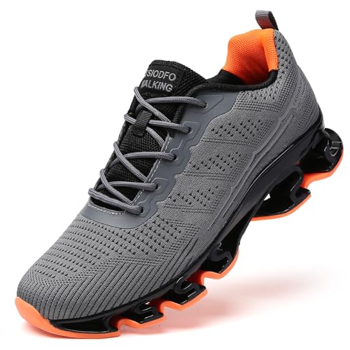 FRSHANIAH Herren-Sneaker, athletisch, Tennis, Walkingschuhe, GRAU, 42.5 EU FRSHANIAH Herren-Sneaker, athletisch, Tennis, Walkingschuhe, GRAU, 42.5 EU von FRSHANIAH