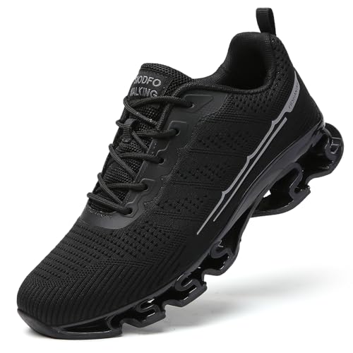 FRSHANIAH Herren-Sneaker, athletisch, Tennis, Walkingschuhe, Schwarz, 44.5 EU FRSHANIAH Herren-Sneaker, athletisch, Tennis, Walkingschuhe, Schwarz, 44.5 EU von FRSHANIAH