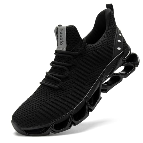 FRSHANIAH Herren-Sportschuhe, atmungsaktiv, rutschfest, modische Sneaker, 1924 Black, 42 EU FRSHANIAH Herren-Sportschuhe, atmungsaktiv, rutschfest, modische Sneaker, 1924 Black, 42 EU von FRSHANIAH