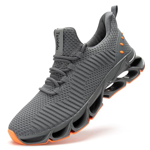 FRSHANIAH Herren-Sportschuhe, atmungsaktiv, rutschfest, modische Sneaker, 1924 Dunkelgrau, 42.5 EU FRSHANIAH Herren-Sportschuhe, atmungsaktiv, rutschfest, modische Sneaker, 1924 Dunkelgrau, 42.5 EU von FRSHANIAH