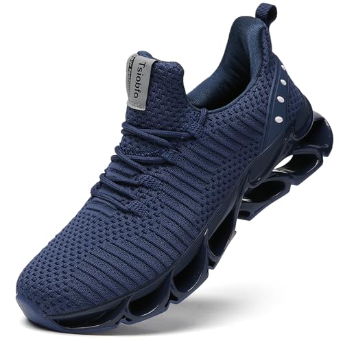 FRSHANIAH Herren-Sportschuhe, atmungsaktiv, rutschfest, modische Sneaker, 1924 Marineblau, 46 EU FRSHANIAH Herren-Sportschuhe, atmungsaktiv, rutschfest, modische Sneaker, 1924 Marineblau, 46 EU von FRSHANIAH