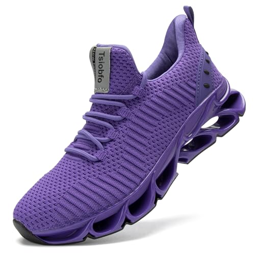 FRSHANIAH Herren-Sportschuhe, atmungsaktiv, rutschfest, modische Sneaker, 1924 Purple, 42 EU FRSHANIAH Herren-Sportschuhe, atmungsaktiv, rutschfest, modische Sneaker, 1924 Purple, 42 EU von FRSHANIAH