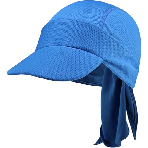 FRSOHEWIN Bandana Cap Piratenkopftuch Piratentuch Kopftuch Sommer Unterziehmütze Kopfbedeckung Durag Sport Unterm Radhelm Kopftücher Piraten (Light Blue) von FRSOHEWIN