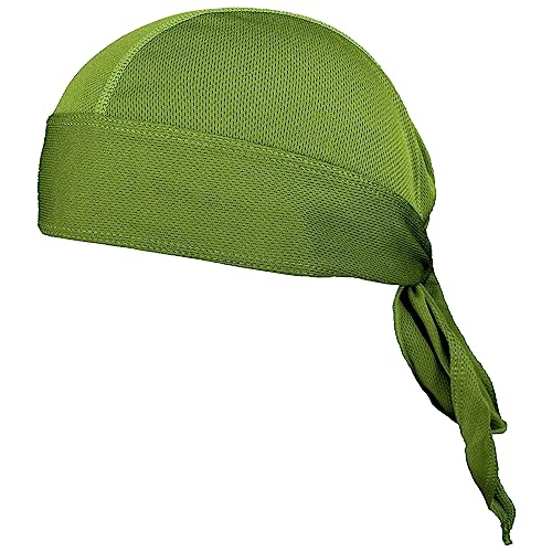 FRSOHEWIN Bandana Cap Piratenkopftuch Piratentuch Kopftuch Sommer Unterziehmütze Kopfbedeckung Durag Sport Unterm Radhelm Kopftücher Piraten Olive von FRSOHEWIN