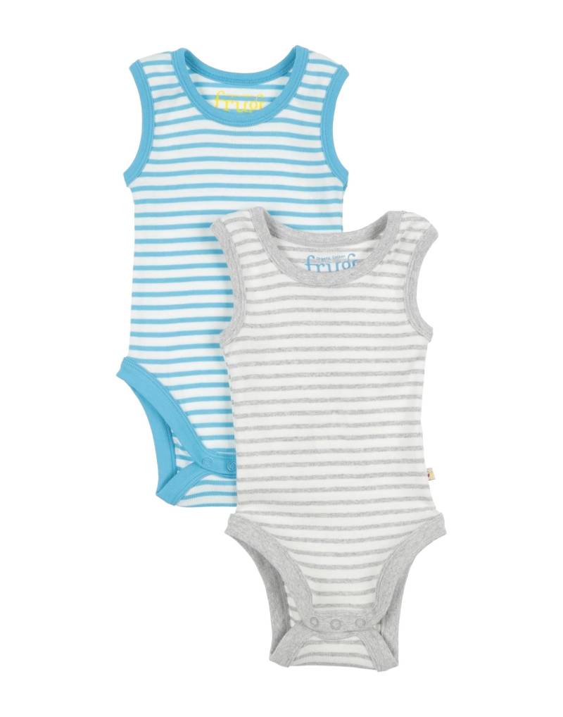 FRUGI Strampelanzug Kinder Hellgrau von FRUGI