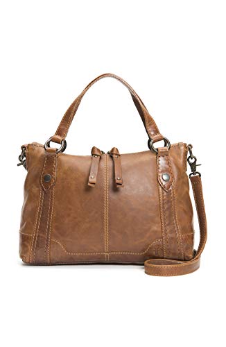 FRYE Damen Melissa Medium Crossbody Umhängetasche, Cognac von FRYE