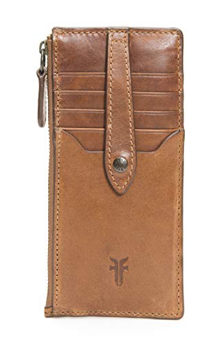 FRYE Damen Melissa Snap Card Wallet Stilvolles Design mit Halter & Steckplätzen Kompakt Geldbörse, Cognac von FRYE