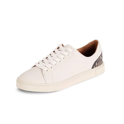 Frye Damen Ivy Low Lace Sneaker, Wei (Puderwei , mehrfarbig), 40 EU von FRYE