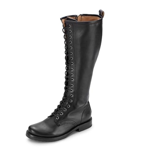 Frye Damen Veronica Combat Stiefel, Schwarz (schwarz), 39 EU von FRYE