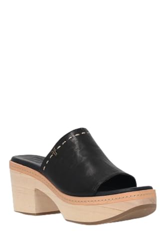 Frye Hazel 2 Slide Damen Premium Leder Slides - Bequeme Schlupfsandalen mit gepolstertem Fußbett & stylischem Design, Schwarz, 38 EU Frye Hazel 2 Slide Damen Premium Leder Slides - Bequeme Schlupfsandalen mit gepolstertem Fußbett & stylischem Design, Schwarz, 38 EU von FRYE