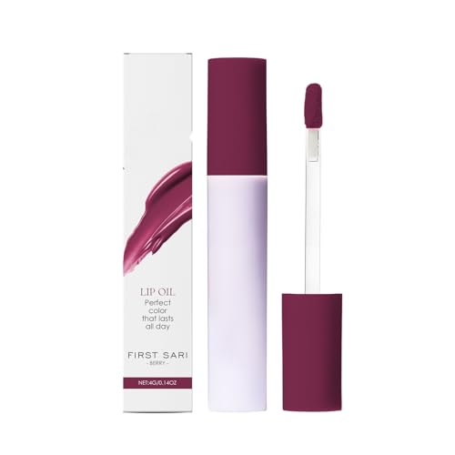 2025 Verbesserter Lipgloss, Feuchtigkeitsspendendes, langanhaltendes Lippenöl, Nicht klebend, Langanhaltender Gloss, Nicht verblassend, Geeignet für Frauen, Nicht klebend, Spiegelglanz von FSAZSVBT