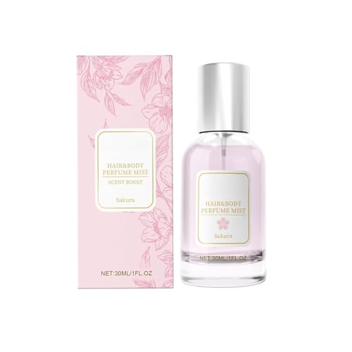 Damen-Vanille-Pheromon-Haarparfüm, Pheromon-Parfüm, pflegendes und feuchtigkeitsspendendes Glanzspray, langanhaltend, Reisegröße, Rose-Vanille 30 ml, langanhaltend, süßer Duft von FSAZSVBT