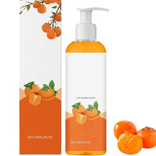 Persimmon Seifen-Duschgel, Kokosöl-Duschgel für Damen, erfrischend, feuchtigkeitsspendend und sanft, natürliche Deo-Seife, beseitigt Gerüche, geeignet für Männer und Frauen Persimmon Seifen-Duschgel, Kokosöl-Duschgel für Damen, erfrischend, feuchtigkeitsspendend und sanft, natürliche Deo-Seife, beseitigt Gerüche, geeignet für Männer und Frauen von FSAZSVBT