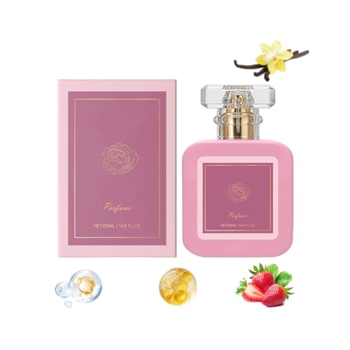 Pink Blush Duftspray, ein langanhaltender, erdbeersüßer und belebender Duft für Frauen. Perfekt für Dates, Pendeln und den Alltag. von FSAZSVBT