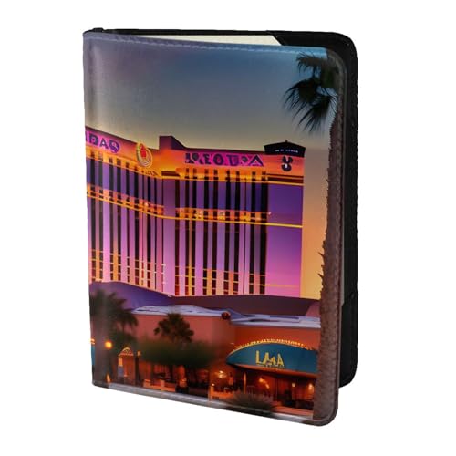 FSCEV Las Vegas Sunset 1 Reisepasshülle, Reisezubehör, Leder, Kartenetui von FSCEV