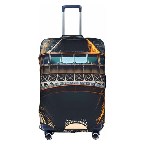 FSCEV Paris Eiffelturm Bild Trolley Koffer Schutzhülle Business Reise Gepäckschutz Mode 18-32 Zoll, weiß, M FSCEV Paris Eiffelturm Bild Trolley Koffer Schutzhülle Business Reise Gepäckschutz Mode 18-32 Zoll, weiß, M von FSCEV