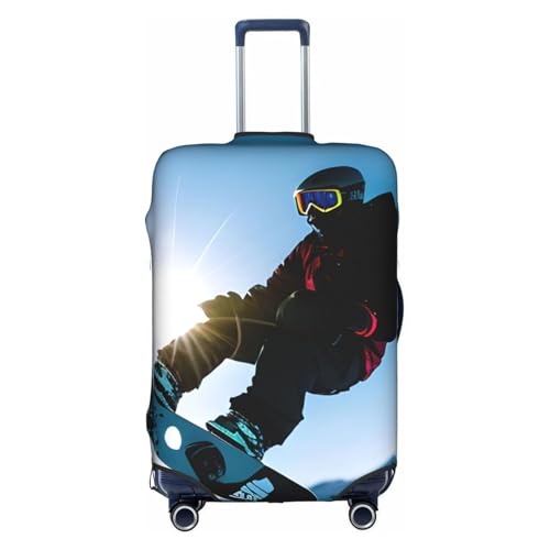 FSCEV Snowboard Bild Trolley Koffer Schutzhülle Business Reise Gepäck Protector Fashion 18-32 Zoll, weiß, L FSCEV Snowboard Bild Trolley Koffer Schutzhülle Business Reise Gepäck Protector Fashion 18-32 Zoll, weiß, L von FSCEV