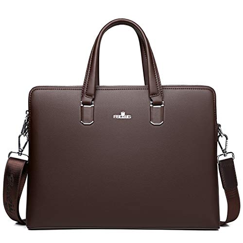 FSD.WG]Business-Tasche Leder Aktentasche Schulter Laptop Business Tasche für Herren von FSD.WG