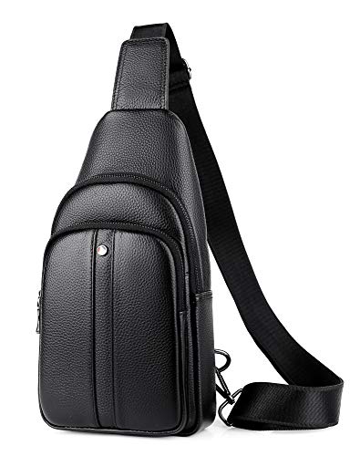 FSD.WG Sling Rucksack für Herren Brusttasche Crossbody Schultertaschen Reisetasche beutel für Männer mit wasserabweisend von FSD.WG