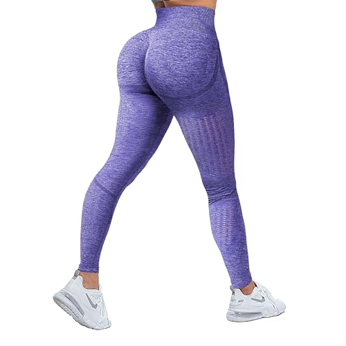 FSPHISTIK Scrunch Butt Leggings Damen, High Waist Booty Lifting Blickdicht Po Push Up, Seamless Yoga Hosen, für Sport Yoga Fitness Gym Workout von FSPHISTIK