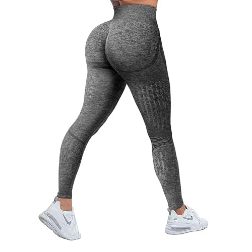 FSPHISTIK Scrunch Butt Leggings Damen, High Waist Booty Lifting Blickdicht Po Push Up, Seamless Yoga Hosen, für Sport Yoga Fitness Gym Workout von FSPHISTIK