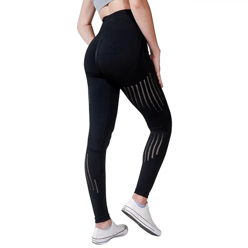 FSPHISTIK Scrunch Butt Leggings Damen, High Waist Booty Lifting Blickdicht Po Push Up, Seamless Yoga Hosen, für Sport Yoga Fitness Gym Workout von FSPHISTIK