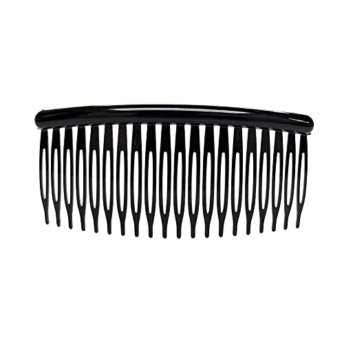 FSSTUD 24 Stück Kunststoff-Haarkämme Haarkamm Clips Pins Braut Hochzeit Schleier Kämme Frisur Zubehör für Frauen Mädchen 20 Zähne von FSSTUD