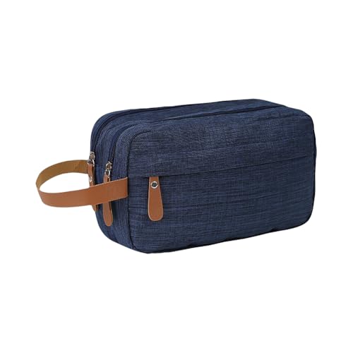 Tragbarer Kulturbeutel für Herren, Reise-Waschtasche, Rasiertasche, Geschäftsreise, Duschtasche, Fitnessstudio, Dusche, Badezimmer, Kosmetik-Organizer mit mehreren Reißverschlüssen für Damen Tragbarer Kulturbeutel für Herren, Reise-Waschtasche, Rasiertasche, Geschäftsreise, Duschtasche, Fitnessstudio, Dusche, Badezimmer, Kosmetik-Organizer mit mehreren Reißverschlüssen für Damen von FSSTUD