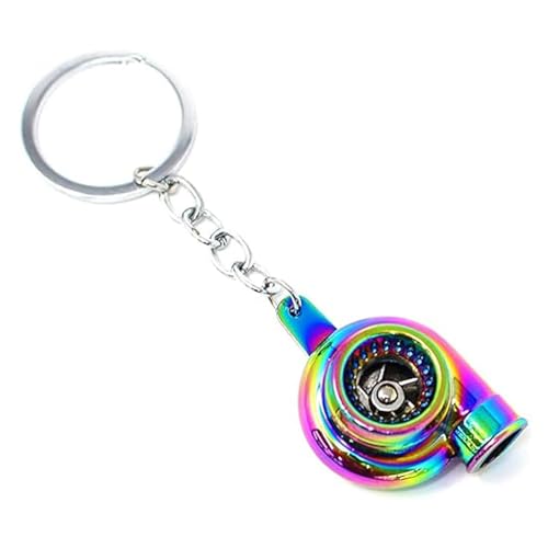 1 Stück Turbolader Schlüsselanhänger, Seat Schlüsselanhänger Turbo Schlüsselanhänger Tuning Keychain, Robust Ohne Zu Verblassen, können gedreht werden, Als Autofanatiker Geschenk Geeignet von FSYXK