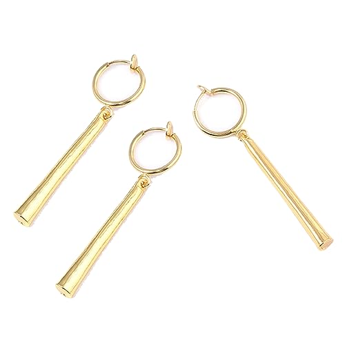 3 Sets One Piece Ohrringe Gold Clip On Anime Cosplay Ohrringe für Anime-Liebhaber (Clip On) von FSYXK