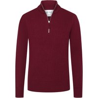 FTC CASHMERE Softer Troyer aus Kaschmir in Rippstrickstruktur in 46 von FTC CASHMERE