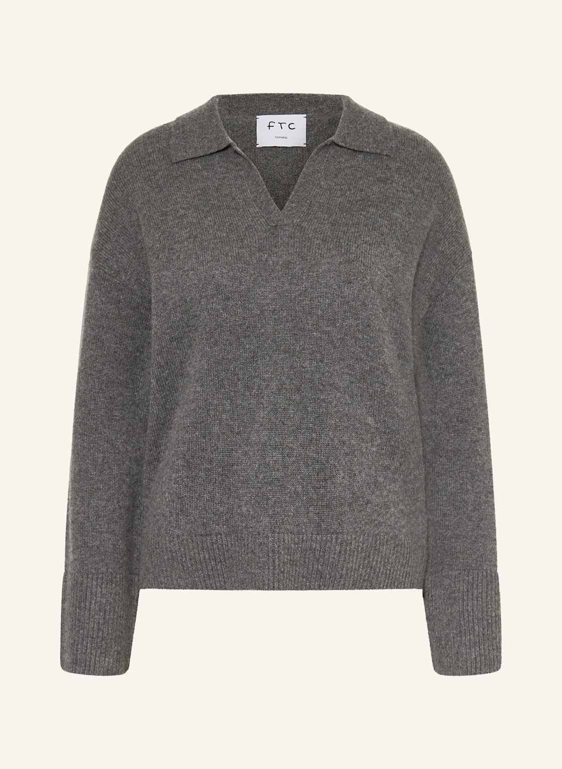 Ftc Cashmere Cashmere-Pullover grau Ftc Cashmere Cashmere-Pullover grau von FTC CASHMERE
