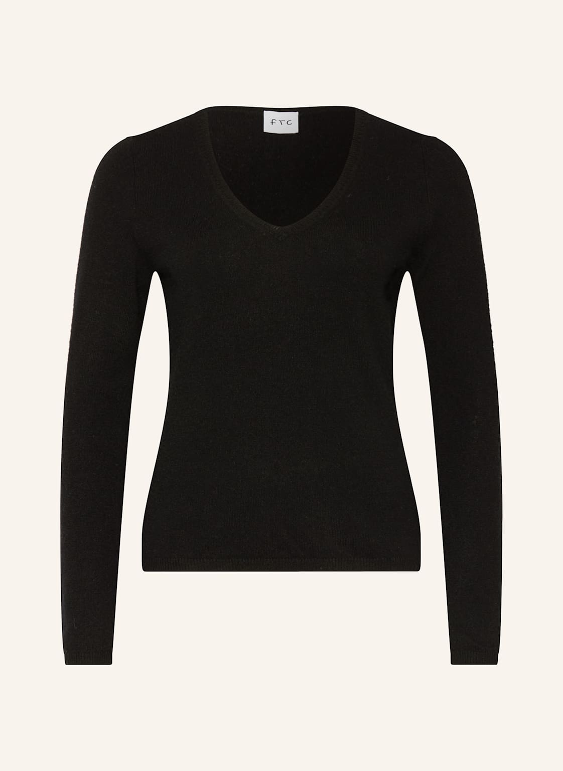 Ftc Cashmere Cashmere-Pullover schwarz von FTC CASHMERE