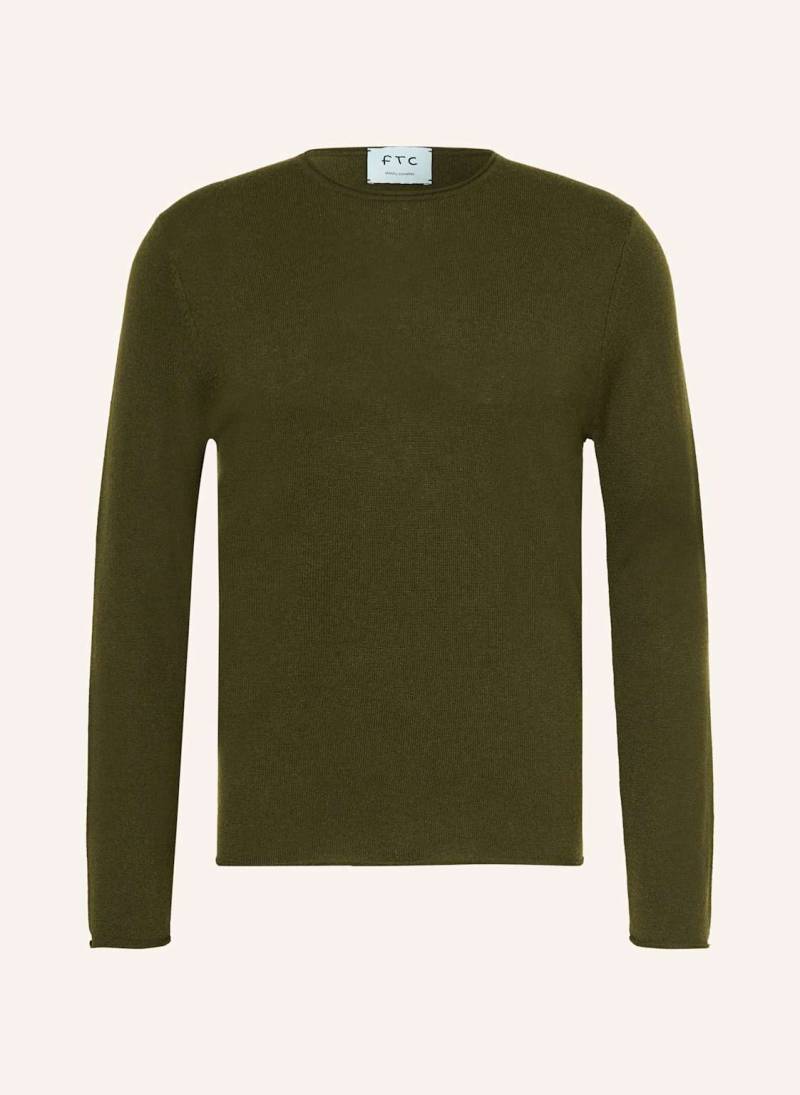 Ftc Cashmere Pullover Mit Cashmere gruen von FTC CASHMERE
