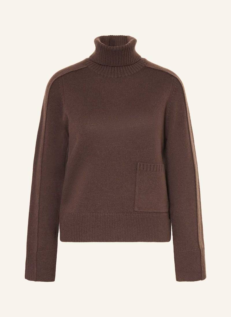 Ftc Cashmere Rollkragenpullover Mit Cashmere braun von FTC CASHMERE