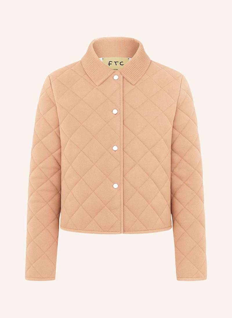 Ftc Cashmere Strickjacke Mit Cashmere beige von FTC CASHMERE